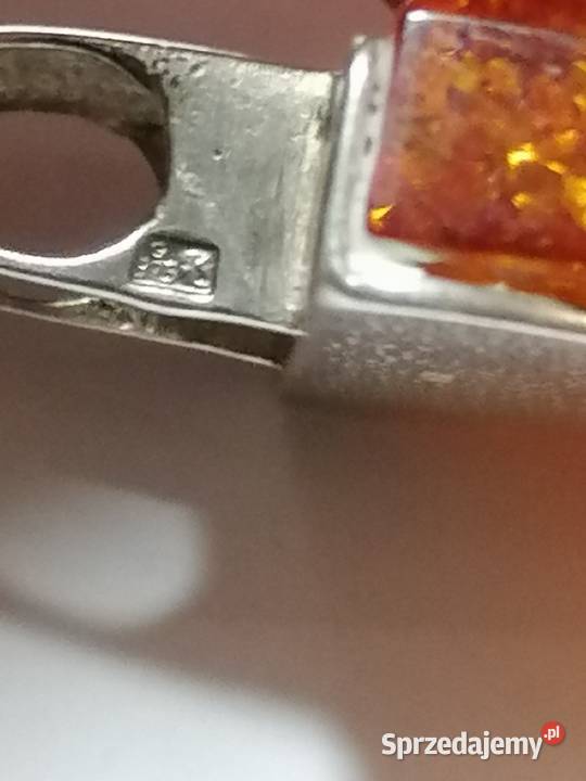 Zawieszka Bursztyn 925 Białystok