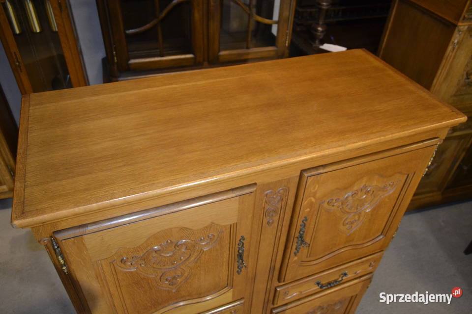 komoda pomocnik ludwikowski dąb Będzin