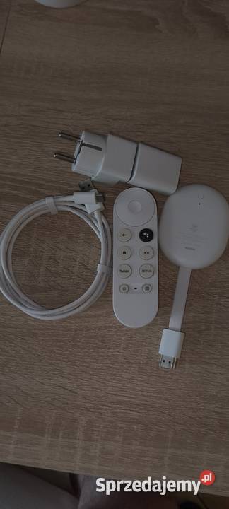 Odtwarzacz multimedialny 4K
GOOGLE Chromecast 40 MP4