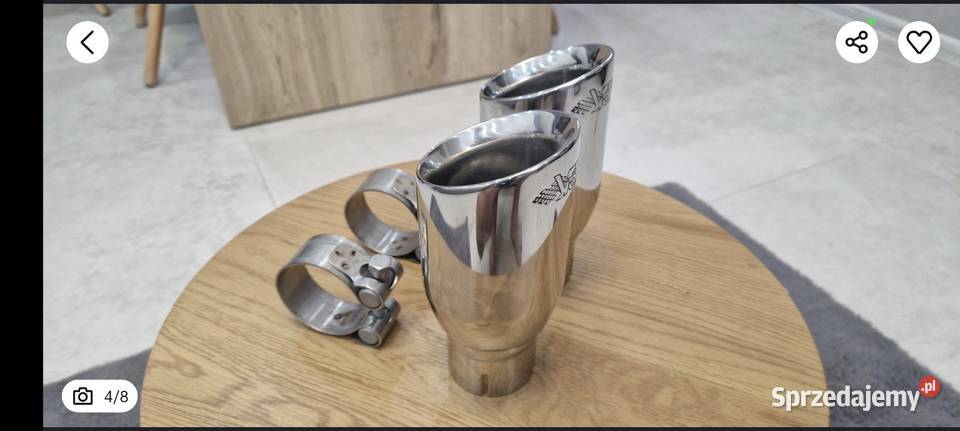 Końcówki wydechu Milltek Sport Polerowana GT 80 Suwałki