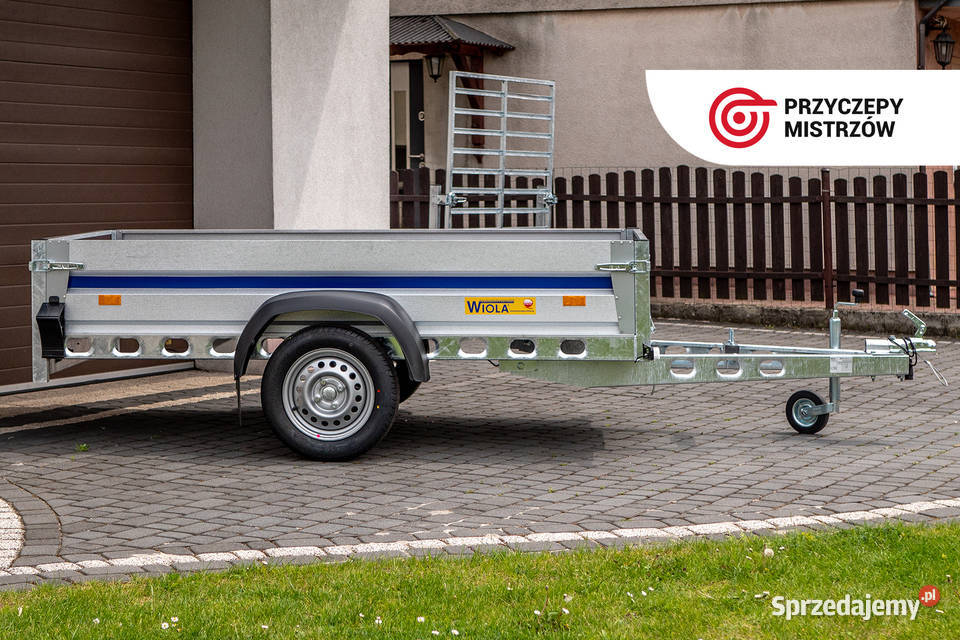 NOWA 2023 Przyczepa uchylna Wiola KRAKUS 242x122 Wywrotki sprzedam