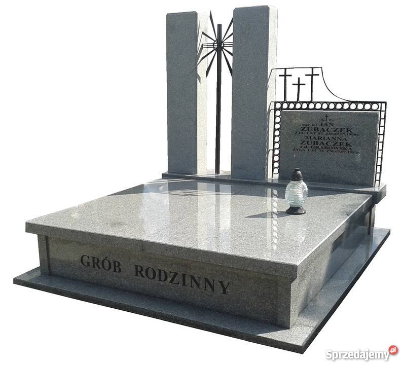 Nagrobki granitowe nowoczesne wzornictwo Usługi Białystok