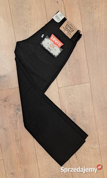 Nowe spodnie Levis model 525 z oryginalnymi czarny Odzież damska Strzegom