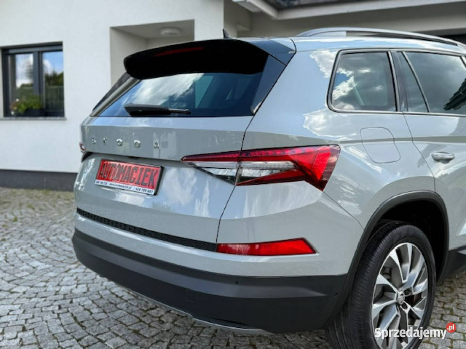 koda Kodiaq KAMERA FULL LED AMBIENTE ELKLAPA TOP SUV dolnośląskie Kamienna Góra