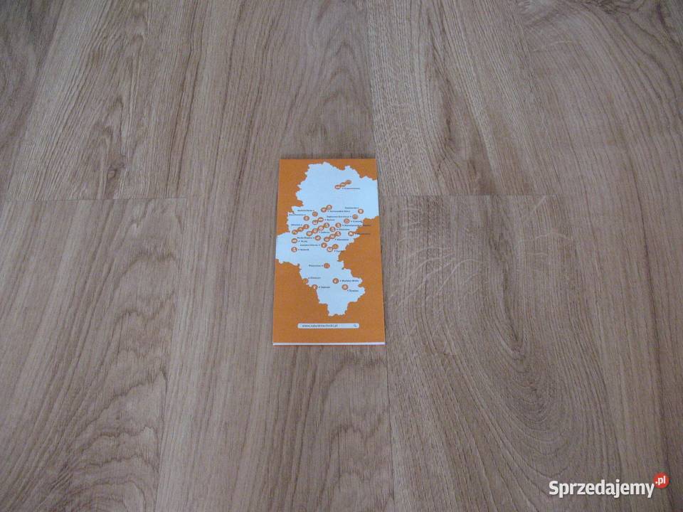 Mapa Szlaku Zabytków Techniki Województwa Rok wydania 2014 śląskie Chorzów