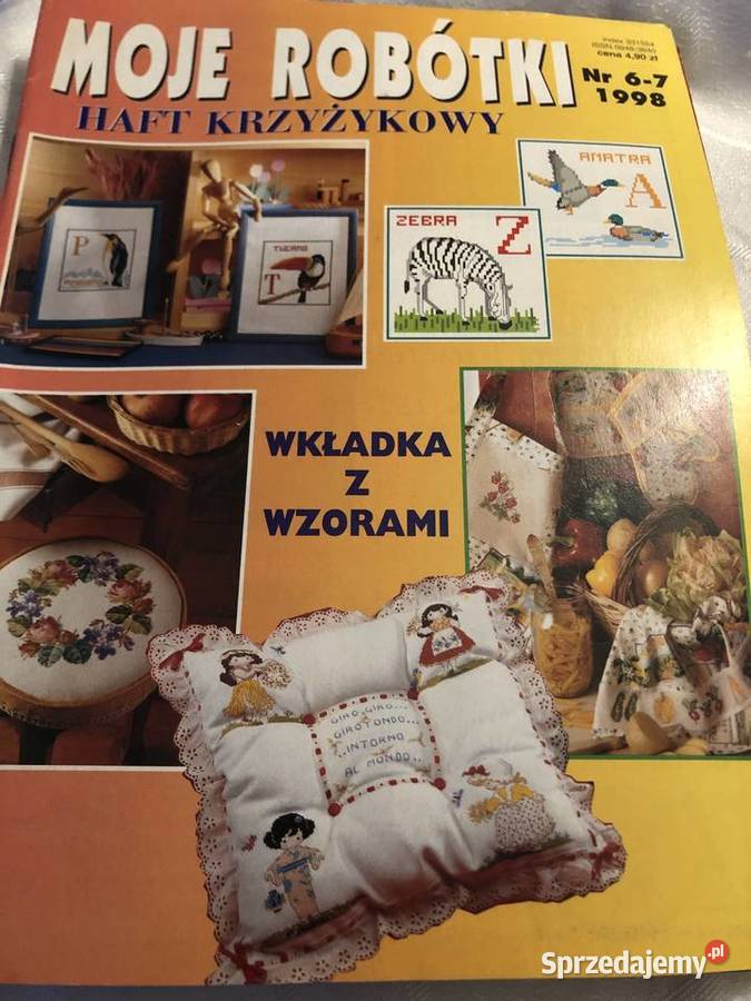 MOJE ROBÓTKI pisemka podreczniki z wykrojami Zegrze sprzedam