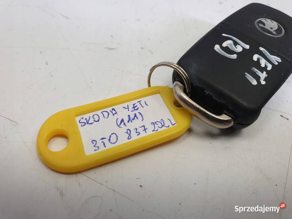 Skoda Yeti 0917 KLUCZYK PILOT Scyzoryk Janów