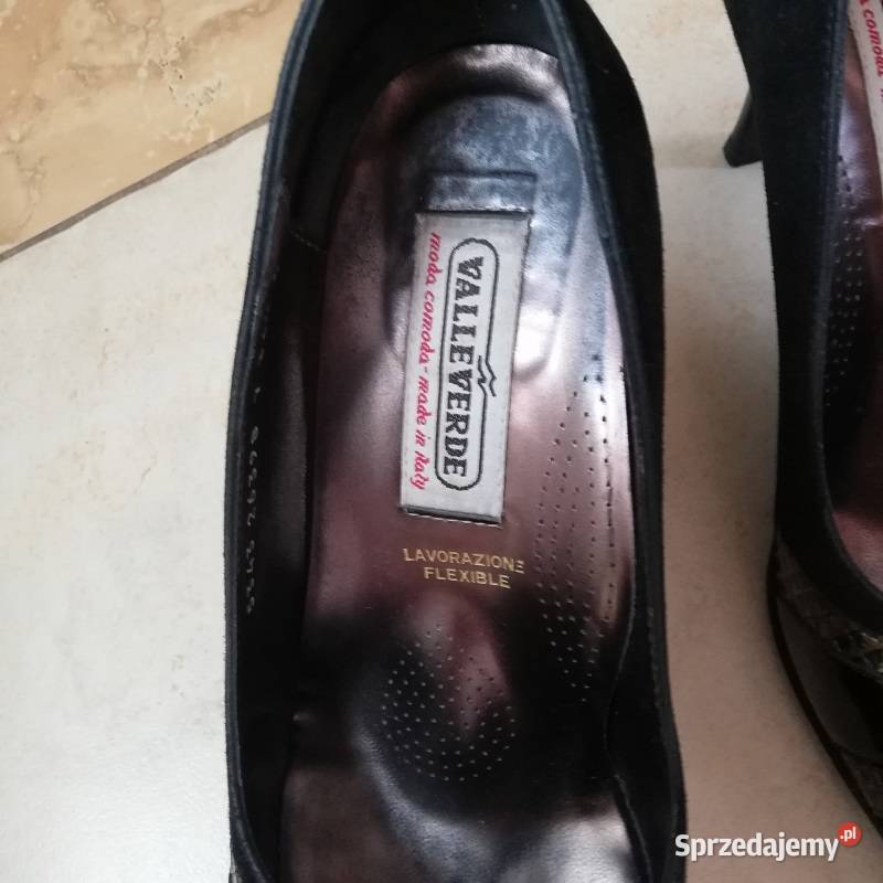 Buty czółenka szpilki na obcasie 365 Valleverde Sieradz