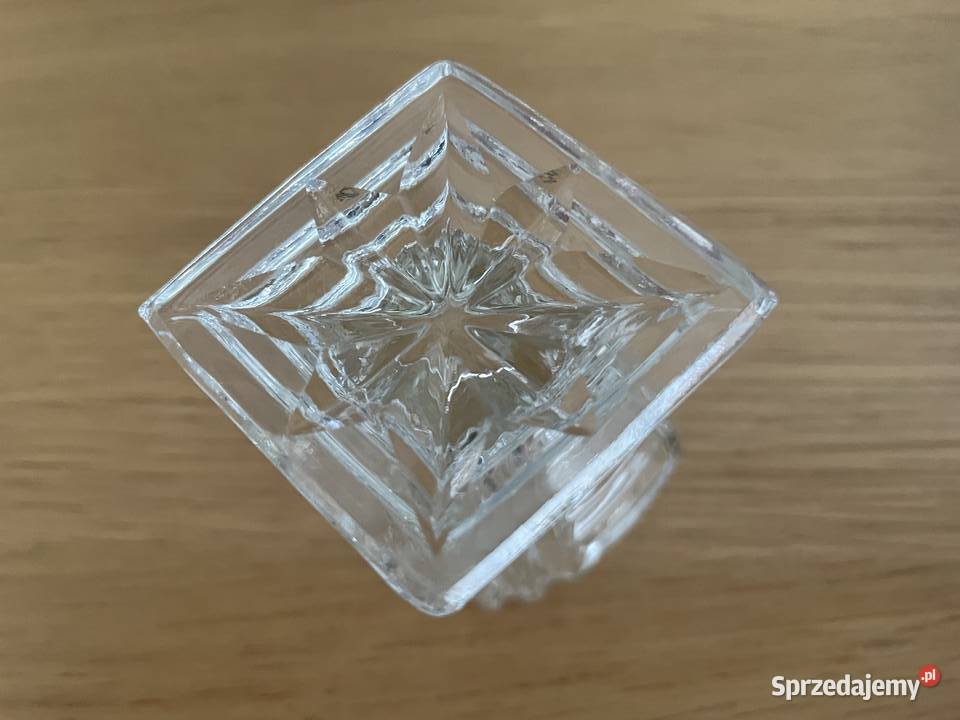 Ząbkowice mały wazonik Porcelana i szkło