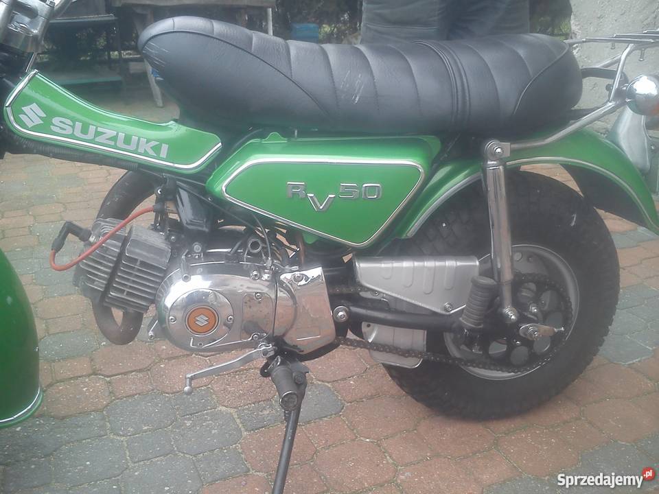 jedyny w swoim rodzaju motor SUZUKI RV90