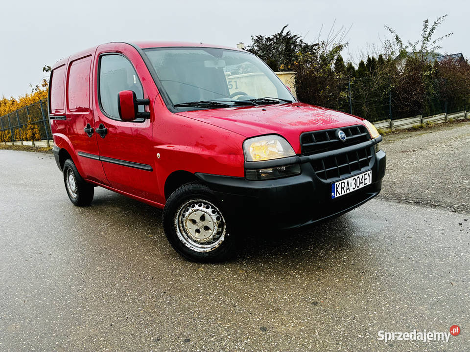 Fiat Doblo 16 Benzyna bezwypadkowy zadbany niski Samochody dostawcze Pielgrzymowice