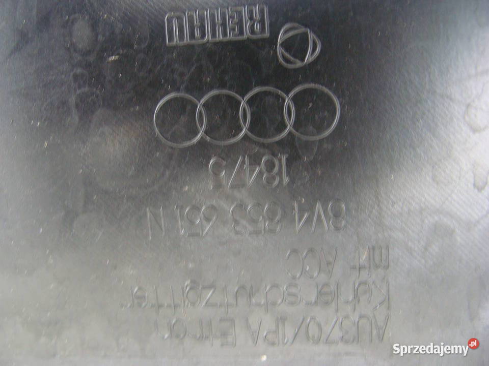 AUDI A3 ETRON 16 GRILL ATRAPA RADAR 8V4853651LN osobowe Goleniów