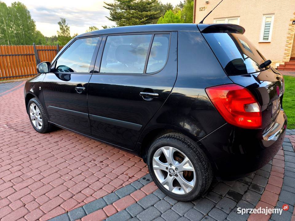 Skoda Fabia 2 Benzynka Zadbana Polski SalonBez welurowa tapicerka Łochów