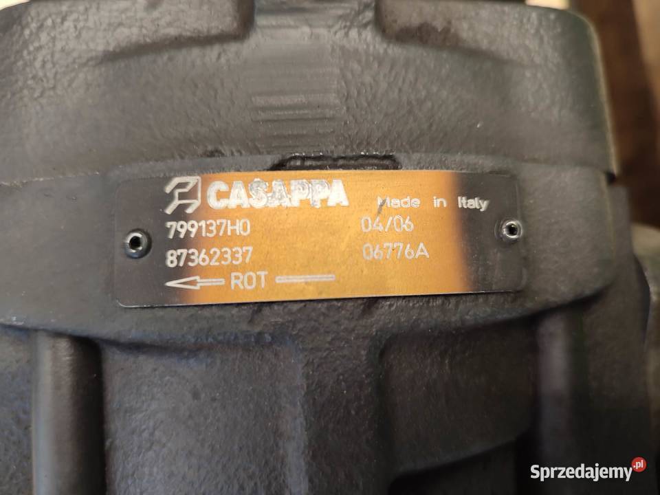 Pompa hydrauliczna Casappa 87362337 Pozostałe sprzedam