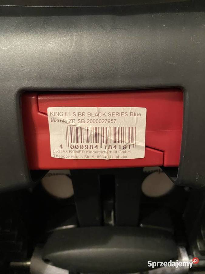 Britax Rmer King II LS Warszawa