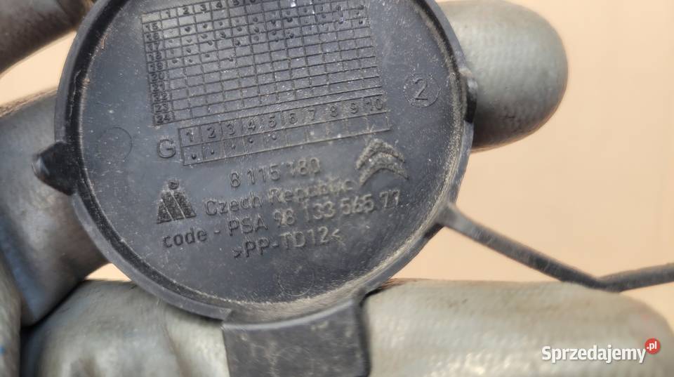 CITROEN C3 III 16 ZAŚLEPKA HAKA ZDERZAKA TYŁ Pozostałe Ruda Śląska