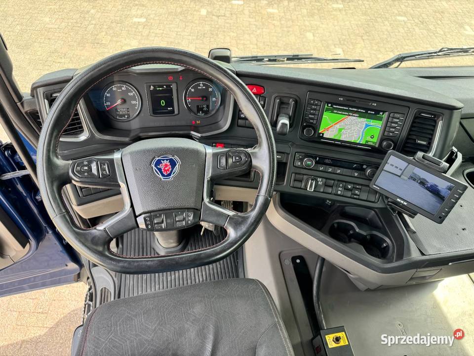 Hakowiec Scania winda