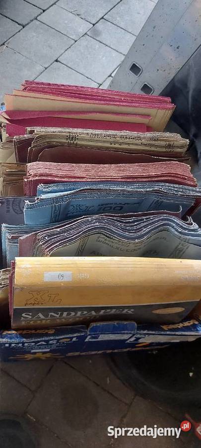 papier ścierny arkusz płótno ścierne 500 małopolskie Nowy Sącz
