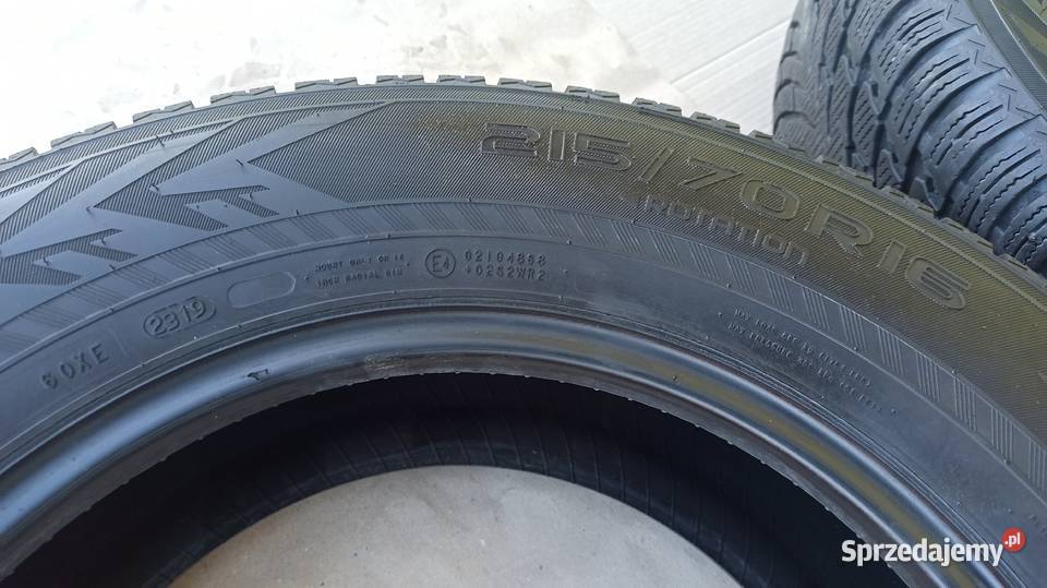 4x Opona opony zimowe Nokian WR D4 2157016 SUV 215 Rzeszów