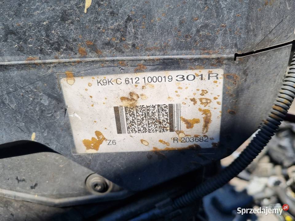 SILNIK RENAULT DACIA NISSAN 15 DCI K9KC612 wielkopolskie