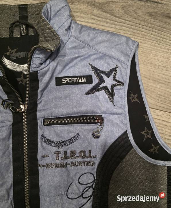 Unikatowy bezrękawnik sportalm sprzedam