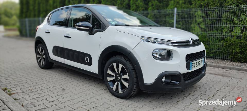 Citroen C3 PURETECH 2017 12 benzyna 110 SS SHINE elektryczne szyby śląskie