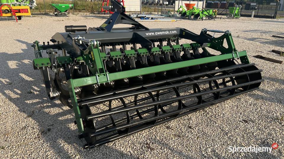 Brona Talerzowa Kompaktowa 30m wał rurowy 560mm wielkopolskie