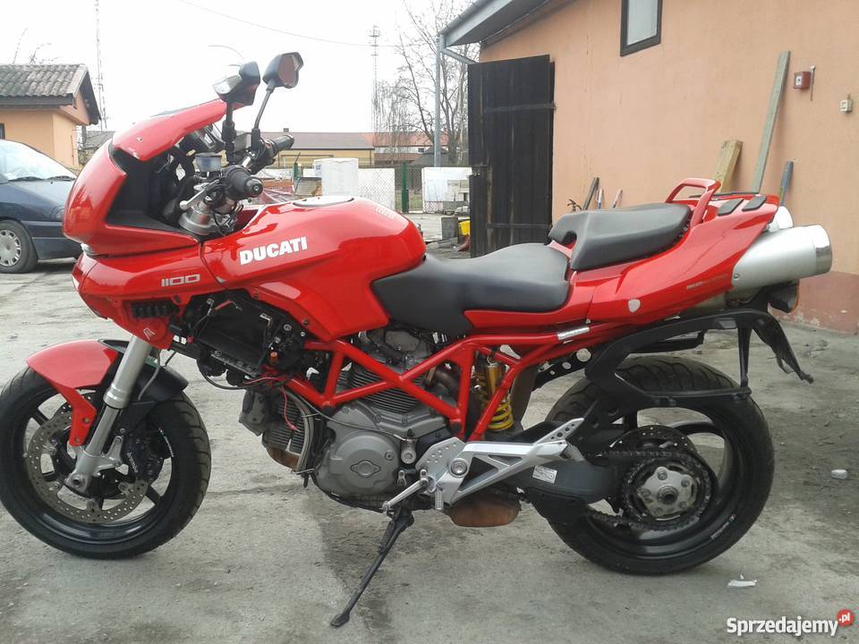 Ducati Multistrada 1100 mazowieckie Staroźreby