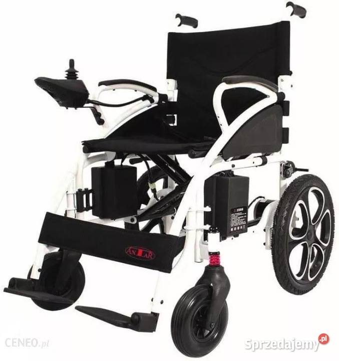 Wózek inwalidzki ELEKTRYCZNY AT52304 lekki ref NFZ