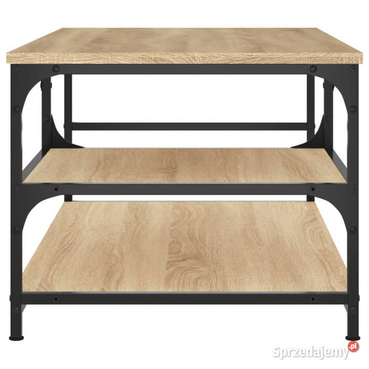 Stolik kawowy dąb sonoma 90x49x40 materiał Warszawa