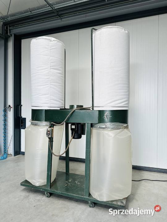 Odciąg trocin 3 kW 4000 mh turbina 300 mm 2 Produkcja Łabuńki Pierwsze