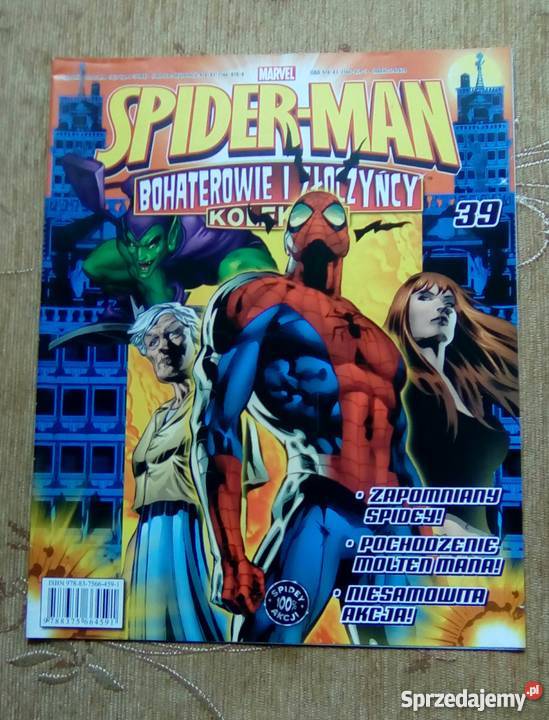 SPIDERMAN BOHATEROWIE I ZŁOCZYŃCY 39 Piszczac