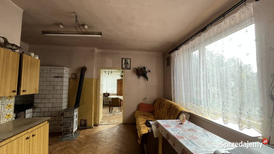 Domek na działce w Solcu nWisłą pow lipski eternit Solec nad Wisłą