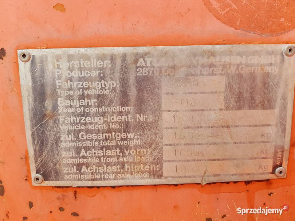 Koparka Atlas 1304 Terex Liebherr Cat OK Hitachi Wrocław