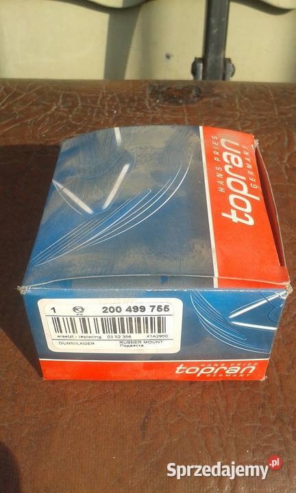 Tuleja wachacza TOPRAN 200 499 2 Opel astra F