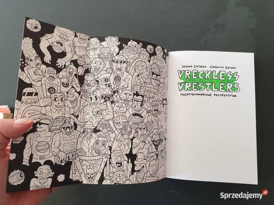 Vreckless Vrestlers Łukasz Kowalczuk komiks