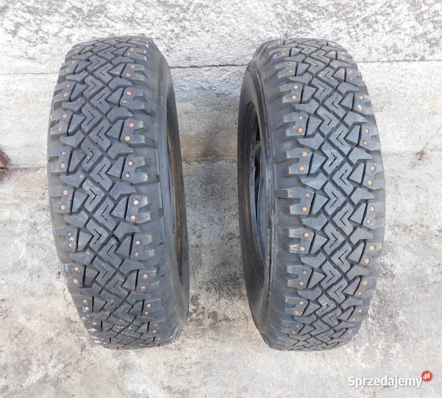 Opony z kolcami Kleber Fiat 125p Łada rajdy 13cale Kraków