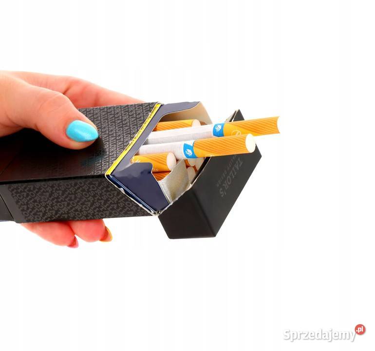 Pudełko etui papierośnica TAILORS slim cienkie śląskie