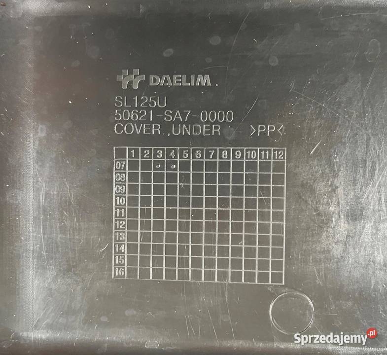 DAELIM SL125U Otello 125 Osłona dolna Łobżenica sprzedam