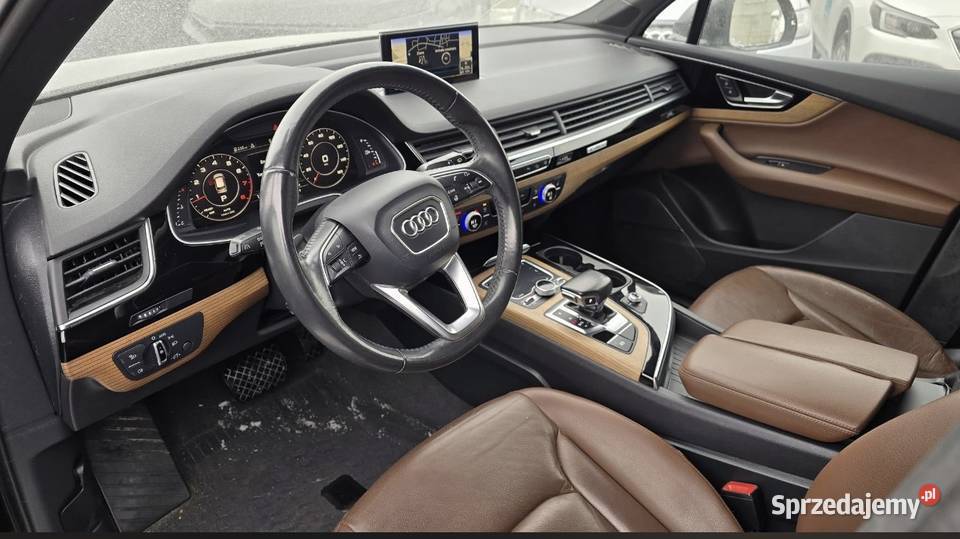 Audi q7 20 benzyna 252 konie 2018 przebieg 182 nieuszkodzony dolnośląskie sprzedam