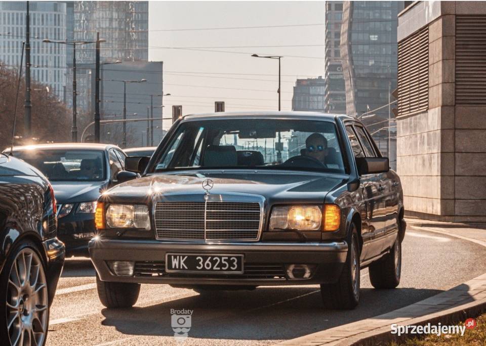 Mercedes W126 SKlasa Long Wynajem do Ślubu Warszawa