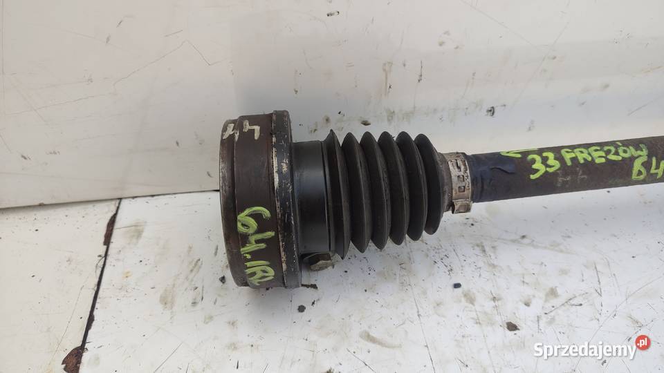 64IRLAUDI A3 8P TT GOLF V 32 V6 PÓŁOŚ 4X4 Układ napędowy świętokrzyskie Włoszczowa