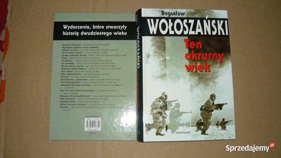 Bogusław Wołoszański Ten okrutny wiek książka Sokółka
