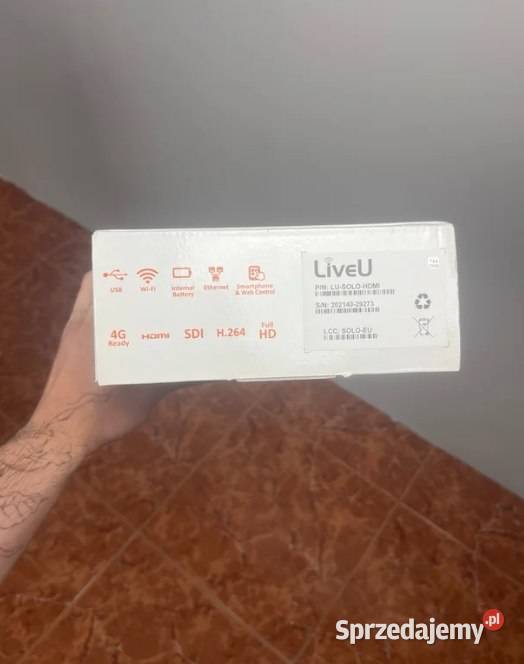 LiveU Solo Live Streaming Encoder Bytów
