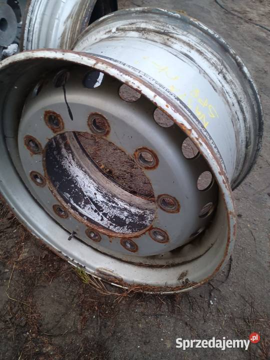 1175 R225 Felga stalowa SRW ET 120 dwie sztuki Samochodowe podkarpackie Kolbuszowa