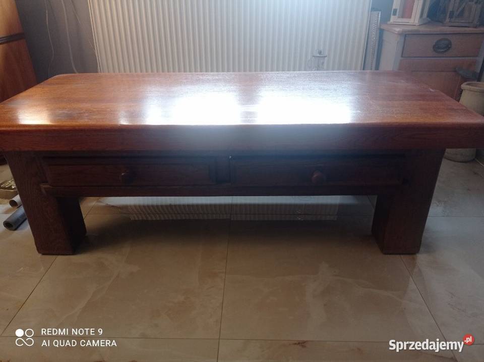 Ława dębowa Zalesiczki