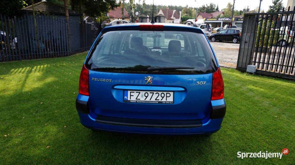 Peugeot 307 zarejestrowany ubezpieczony wspomaganie kierownicy Zielona Góra