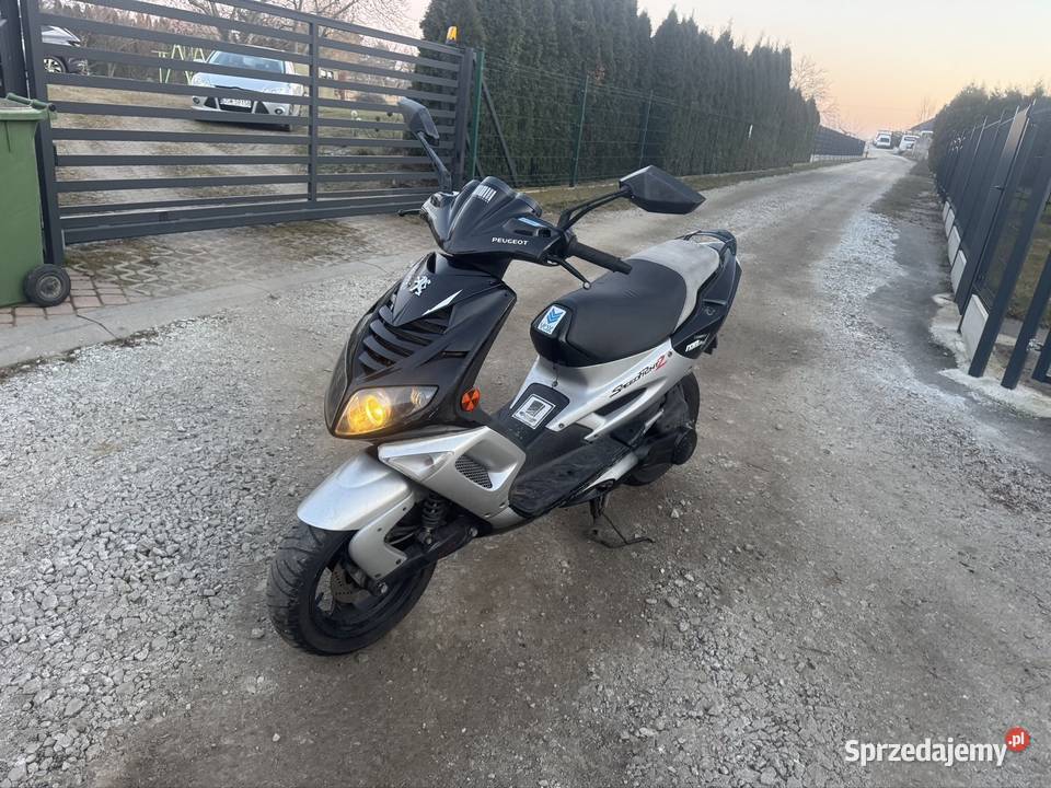 Peugeot Speedfight 2 2T 2000 r Yasuni Racing czarny Lutomia Dolna