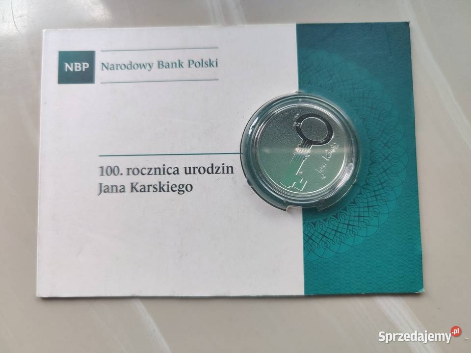 Srebrny Jan Karski 10 podkarpackie Rzeszów