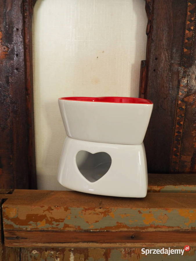 Podgrzewacz Ceramiczny z Sercem2 CzęściCzerwień Szczecin